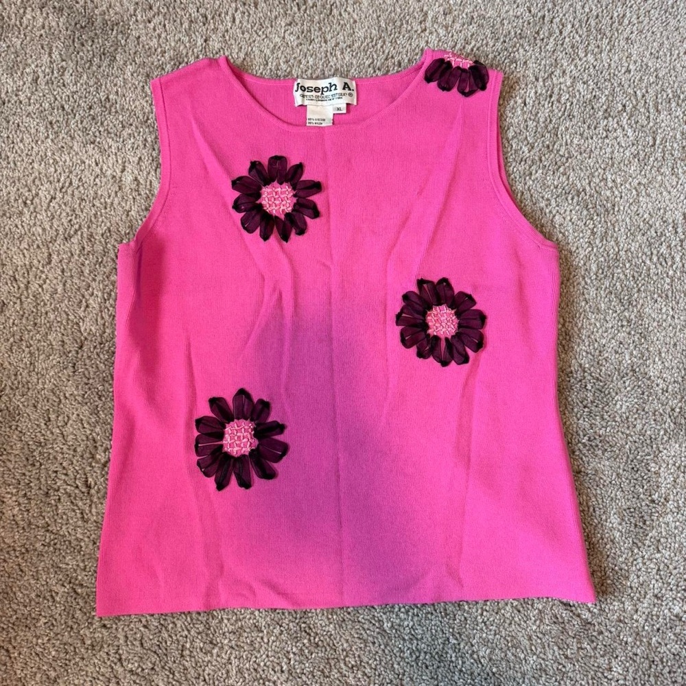90’s Floral Tank Top